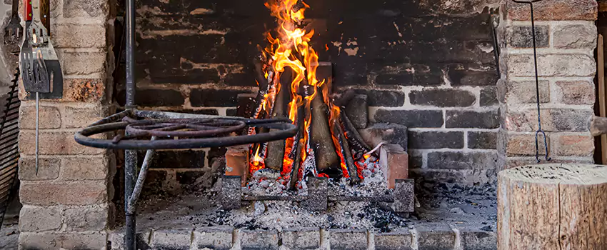 Cracked Electric Fireplace Bricks Repair Services  in Lisle, IL