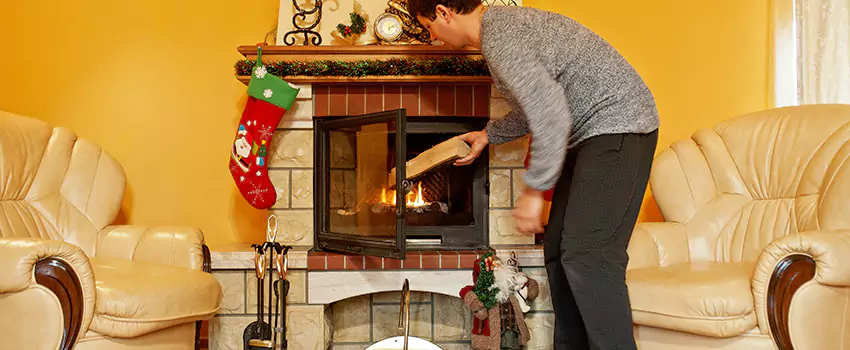Gas to Wood-Burning Fireplace Conversion Services in Lisle, Illinois