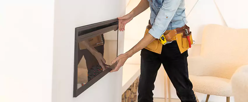 Metal Fireplace Installation in Lisle, Illinois