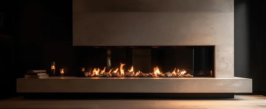Gas Fireplace Ember Bed Design Services in Lisle, Illinois