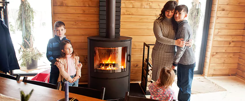 Morso Cast Iron Fireplace Insert Installation in Lisle, Illinois