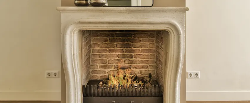 Vintage-style Fireplace Redesign in Lisle, Illinois