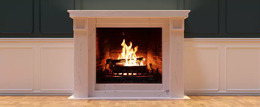 Open Flame Wood-Burning Fireplace Installation Services in Lisle, Illinois