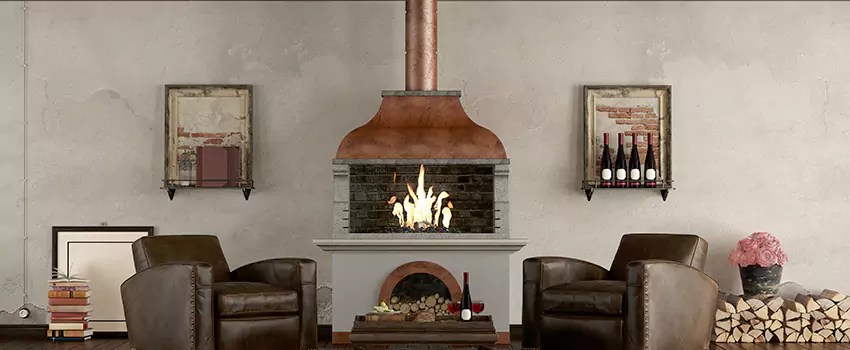 Thelin Hearth Products Providence Pellet Insert Fireplace Installation in Lisle, IL