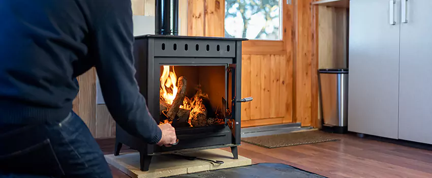 Open Hearth Wood Fireplace Installation in Lisle, IL