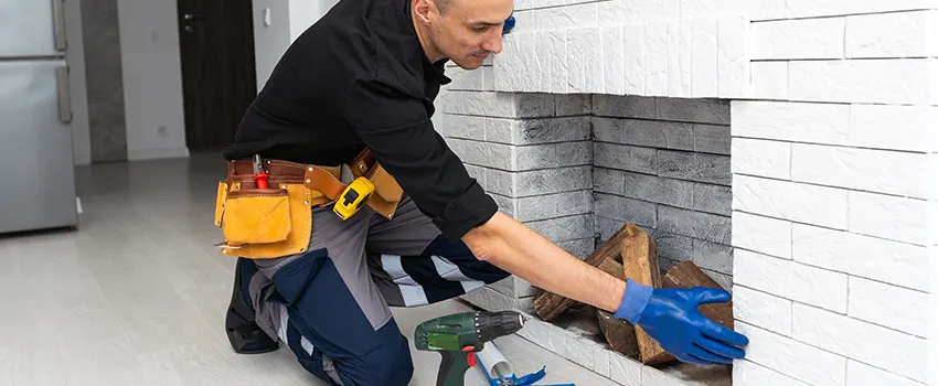 Fireplace Damaged Damper Frame Repair Services in Lisle, Illinois